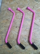 PROWADNIK PCHACZ RĄCZKA UCHWYT DO ROWERKA Różowy