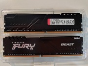 Kingston FURY 32GB (2x16GB) 3200MHz CL16 Beast Black
