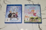 Bajki dvd dla dzieci w języku niemieckim 2 sztuki. Blu ray 