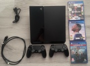 PS4 PlayStation 4 + ładowarka