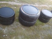 Zestaw ogrodowy z opon 