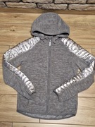 Ciepła szara bluza polarkowa na zamek 4F r.152