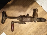 Wiertarka ręczna PRL, zabytkowa