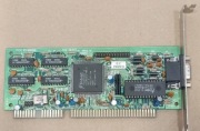 Karta graficzna Trident TVGA9000i ISA VGA 8 bit 16 bit DB15 retro stara