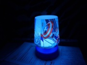 Marvel Avengers Hulk lampka nocna, zmieniająca kolor.