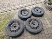Felgi stalowe 15 z oponami i kołpakami 5x112