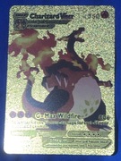 Pokemon karta złota Charizard