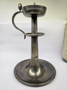 Świecznik cynowy AR 95% styl retro, Anglia / Skandynawia