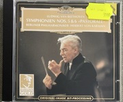 BEETHOVEN, KARAJAN - SYMPHONIE NO. 5 & 6 - CD.