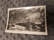 karkonosze mały staw i schr. samotnia lata 50 pocztówka karta nr 887