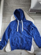 Bluza polo Ralph Lauren Rozmiar S Niebieska bluza z kapturem polo ralph