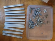 Profile aluminiowe 20x20 zestaw