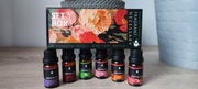 100 % Naturalne olejki eteryczne aromaterapia 6 x10 ml zapachowe PATYCZKI