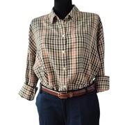 Damska koszula Part Two w kratkę, rozmiar 38/40 – luźny, wygodny fason