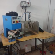 Bima, maszyna do lateksowania, klejenia cholewek 