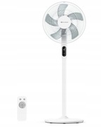 MYCARBON 20 dB 16-calowy wentylator podłogowy Cichy 12 poziomów prędkości