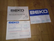 Beko Pralka automatyczna WB 6108 SE 1999 instrukcja karta gwarancyjna