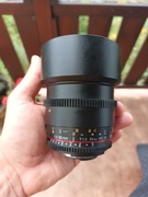 Obiektyw Samyang 85mm T1.5. Do Nikon