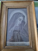 : Obraz haftowany lub tkana ikona, "Mater Dolorosa