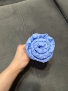 Ręcznie robione kwiaty – róże do palmy wielkanocnej – 10 szt.