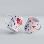 Kubek na Walentynki prezent dla niej dla niego 