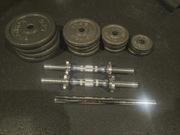 Hantle regulowane PROIRON żeliwne 40 kg JAK NOWE!!!