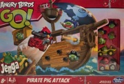 Gra Hasbro Angry Birds Go ! Pirate Pig Attack wiek 8+
