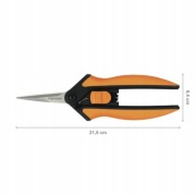 FISKARS Nożyczki do roślin kwiatów SP130 nożyce ogrodowe precyzyjne SOLID