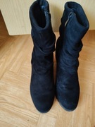 Botki damskie r.36 Czarne 