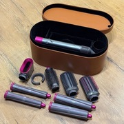 Suszarko-lokówka Dyson HS01 Airwrap Complete Long (Nikiel/Fuksja)