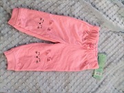 Spodnie dresowe r. 74 cm nowe