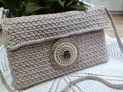 Torebka kosmetyczka ze sznurka