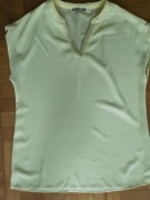 Bluzka Orsay żółta 36 S  koszulka t-shirt 24 hm 