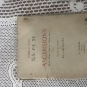 Pius XI-Achille Ratti "Ascensions: Mont Rose-Cervin-Mont Blanc" (fr.- 1922)