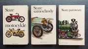 Stare motocykle samochody parowozy