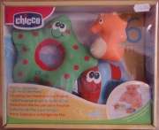 CHICCO ZABAWKI DO KĄPIELI WANNA GWIADKA KONIK RYBK