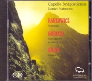 Karłowicz Górecki Kilar Capella Bydgostiensis CD