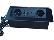 Gniazdo JACEPFY PD20W , USB A i USB-C port ładowania, HDMI 4K i RJ45