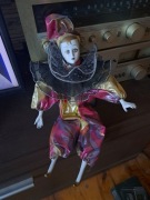 Lalka wenecka porcelana