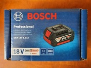 BOSCH akumulator GBA 18V 5,0 AH - tylko pudełko