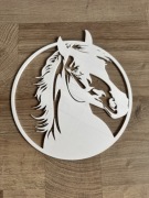 Minimalistyczna Dekoracja Ścienna Z Motywem Konia Na Ścianę 