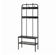 NIPASEN / IKEA / Nowy wieszak z ławką na buty + gratis podkładka Baggmuck