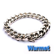 Bransoletka WARMET. Srebro 925. 124 gr. 22 cm.
