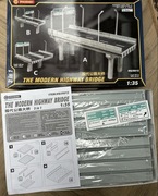 Zestaw do budowy dioramy most, autostrada 1:35