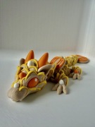 Smok dyniowy 3D - figurka dekoracyjna - 25 cm