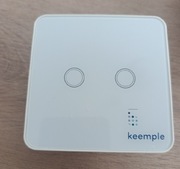 Włącznik światła podwójny Zwave Keemple