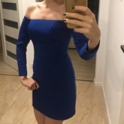 Sukienka Marlu kobalt rozmiar 34