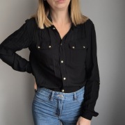Czarna koszula damska Mohito 