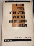 A.Klafkowski - The legał effects of the second World War…