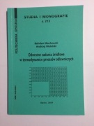 ODWROTNE ZADANIA ŹRÓDŁOWE W TERMODYNAMICE PROCESÓW
